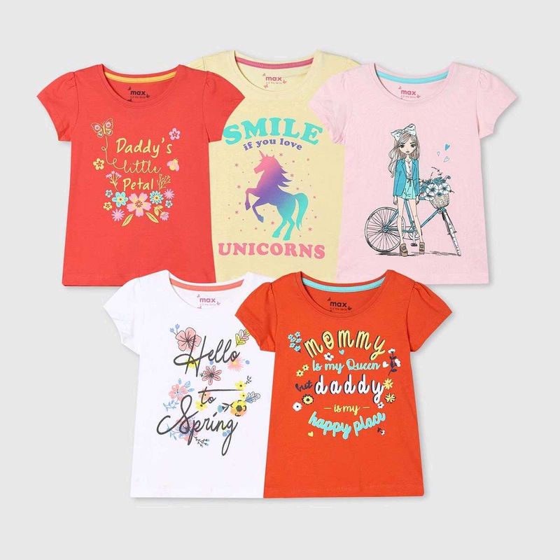 Combo Of 5 Girls Top