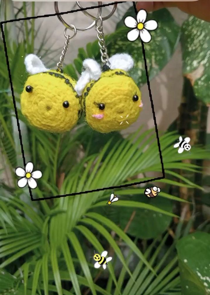 Crochet Honey Bees🐝