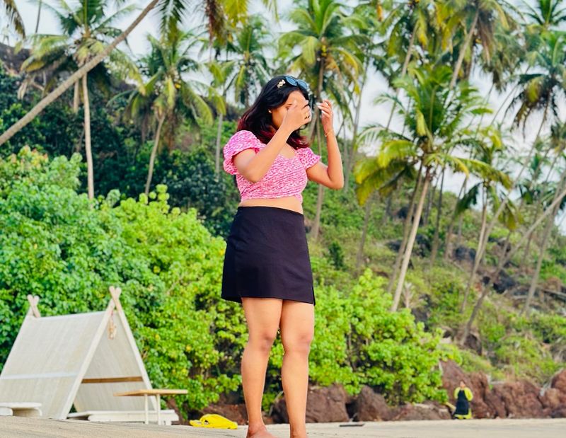 Black Skort