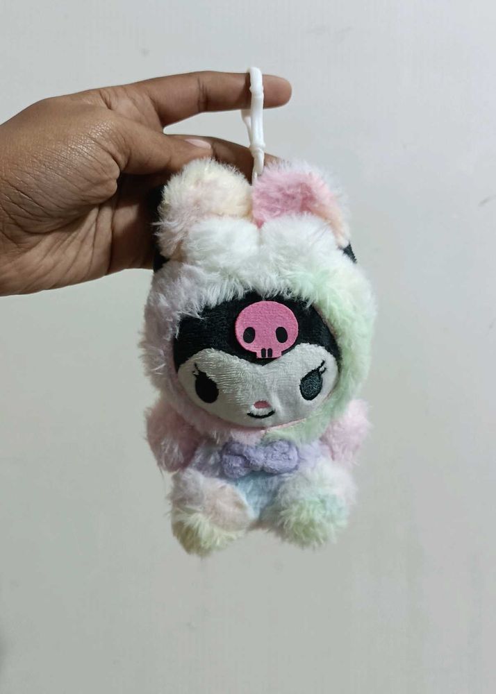 Kuromi Plush Keychain