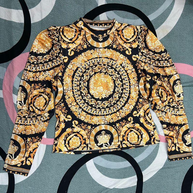 Versace Style Top ❤️