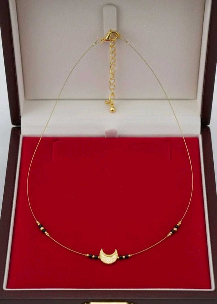 Delicate Moon Necklace