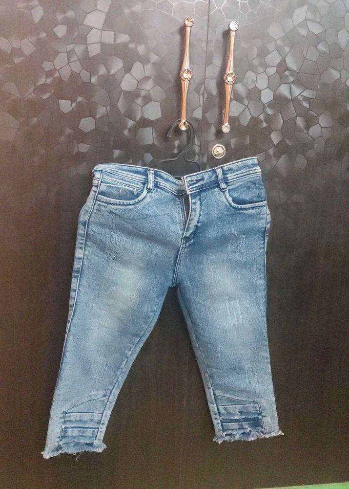 Women Denim Capri