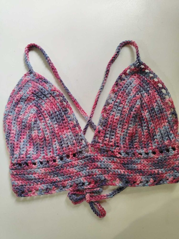 Crochet Tie Top
