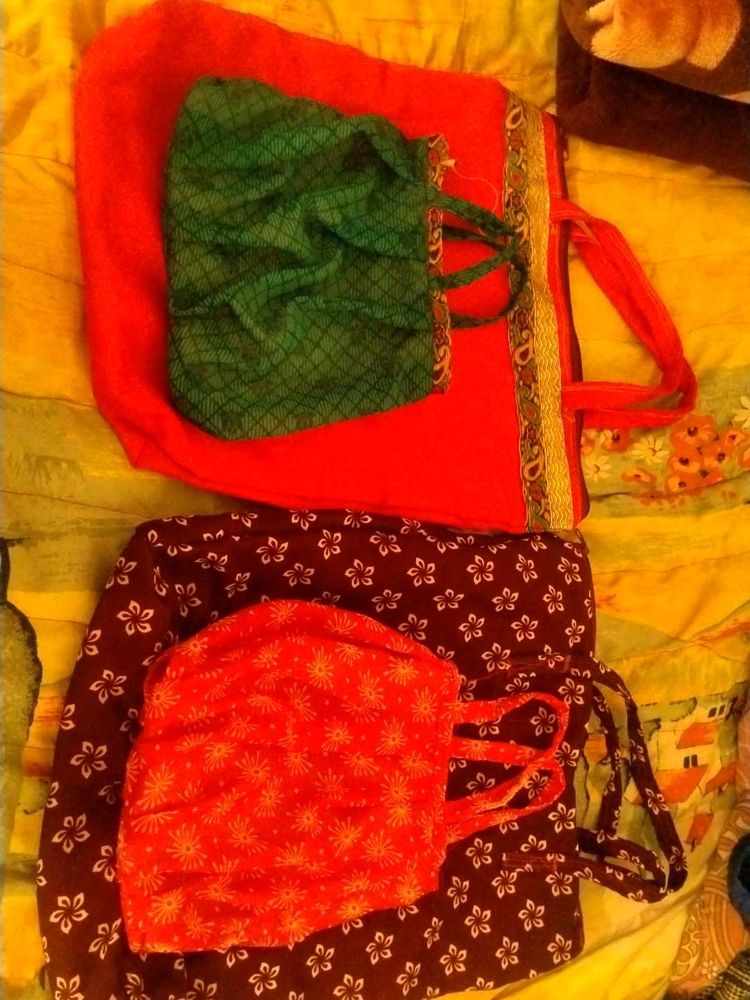 Set of 4 Ethnic Bags