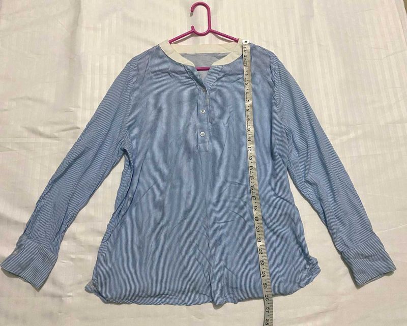 Cool Cotton Striped Top