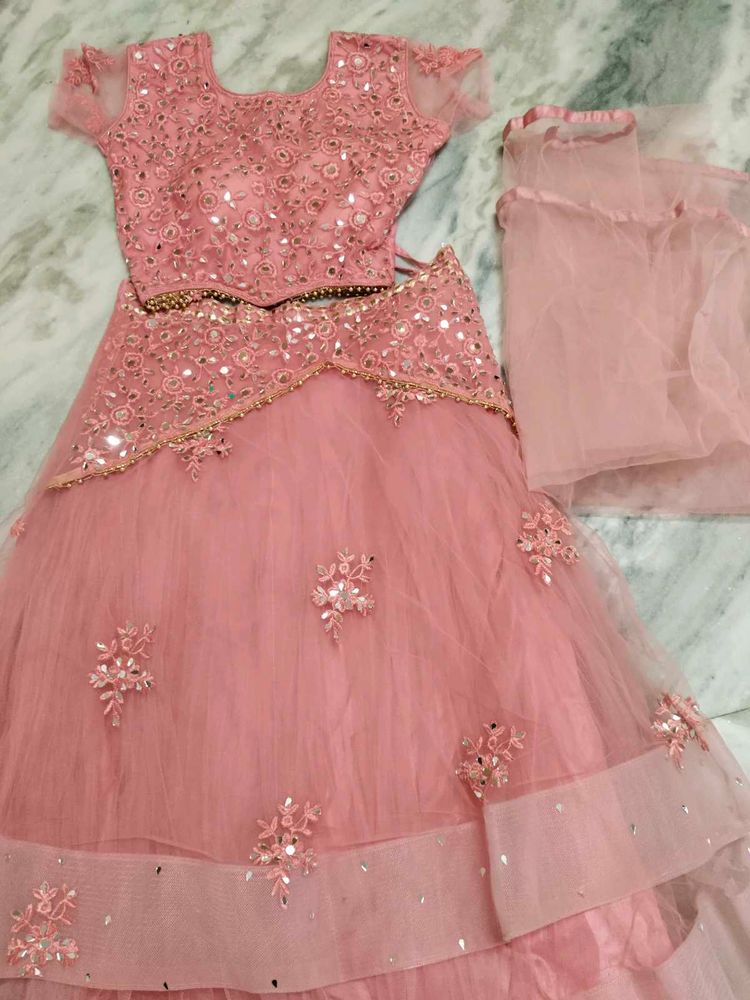 Baby Pink 🩷 Lehnga Choli