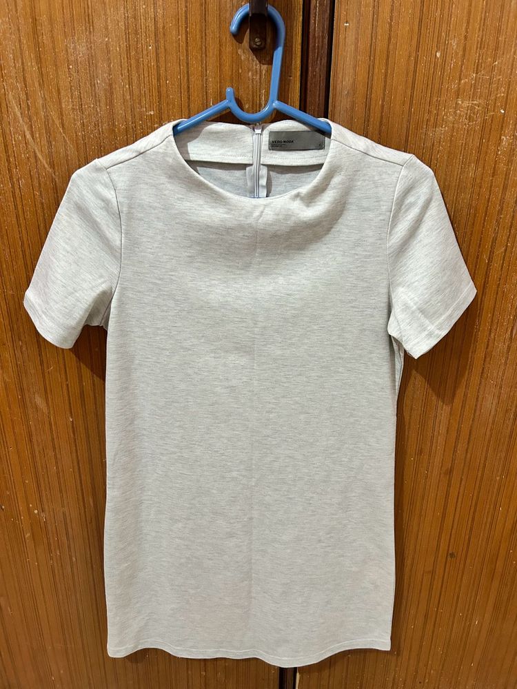 vero moda Gray Casual  t shirt dress