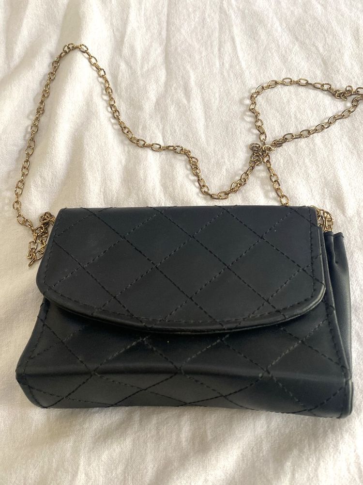 Black Sling Bag