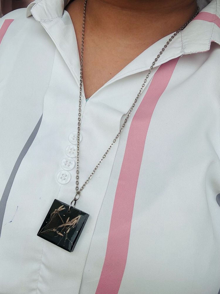 Square Pendant Necklace
