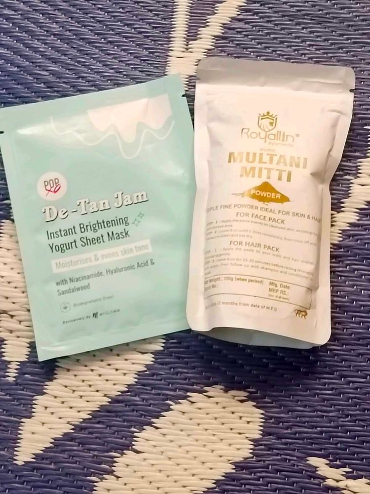 De-Tan &amp; Multani Mitti Pack