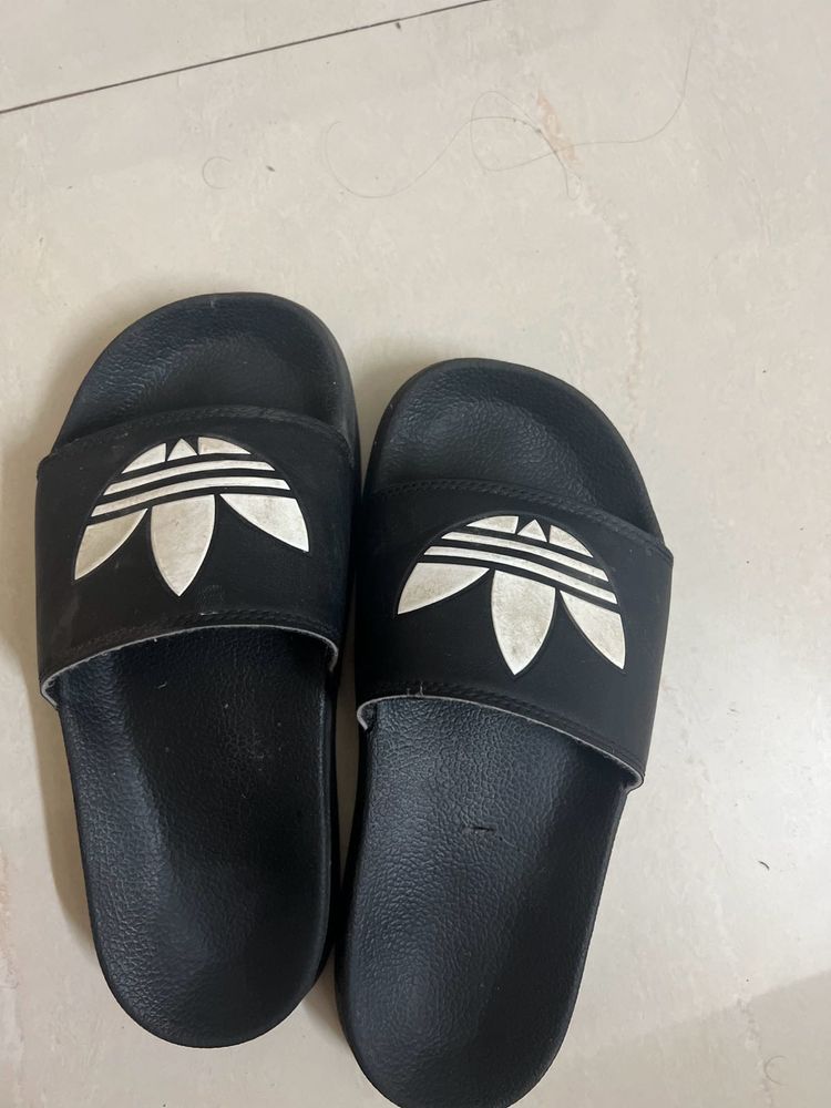 Adidas Originals Adilette Lite Black Sliders UK 5