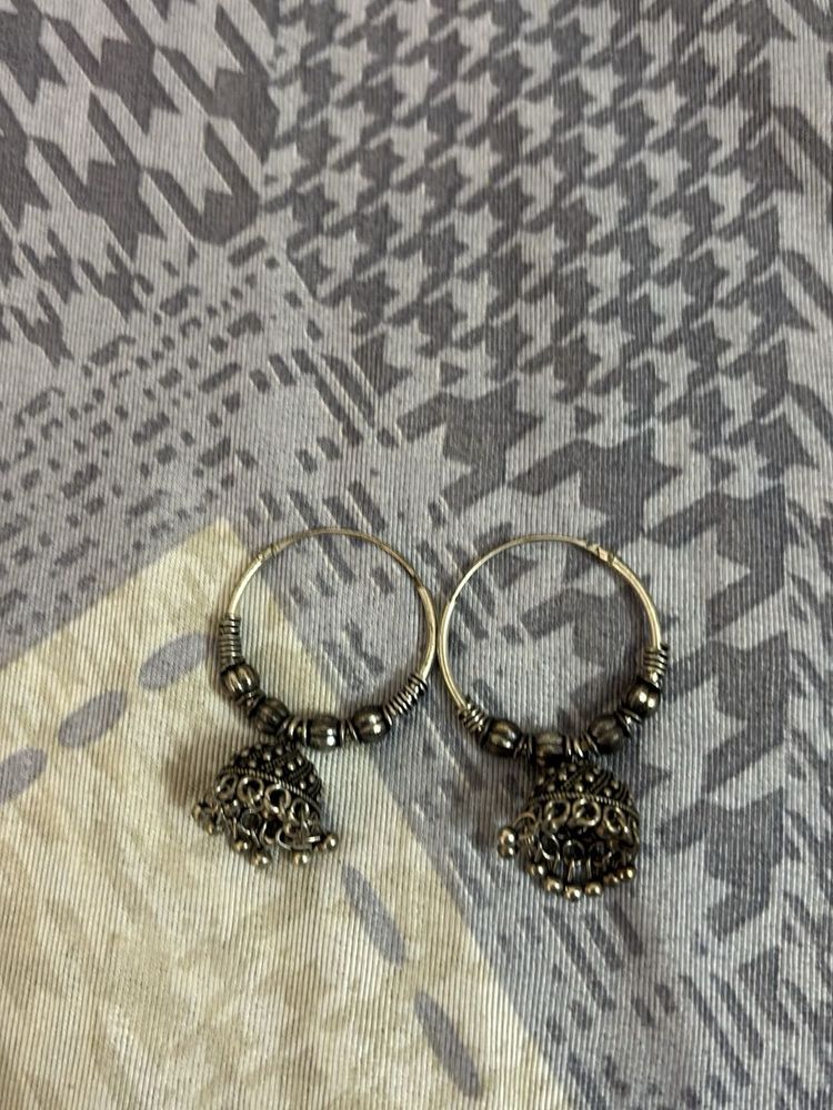 Jhumka Hoop Earrings
