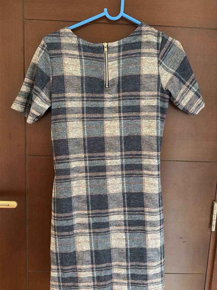 AND Women’s Grey Casual Dress