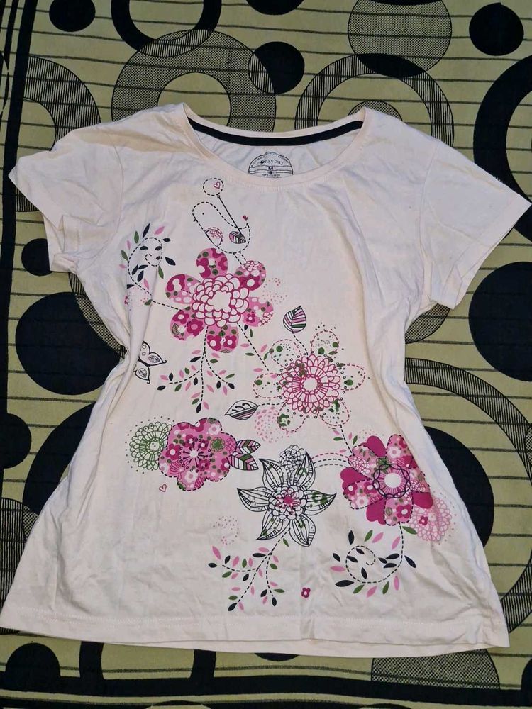 easybuy Floral T-Shirt