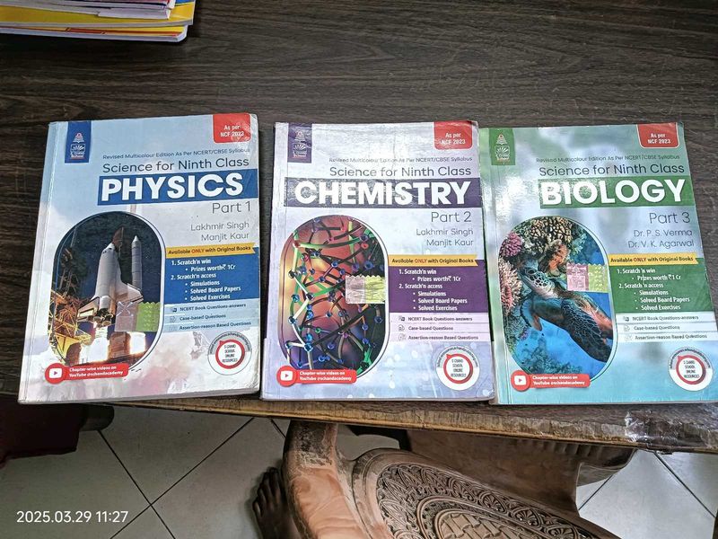 9th Grade Science Textbook Set