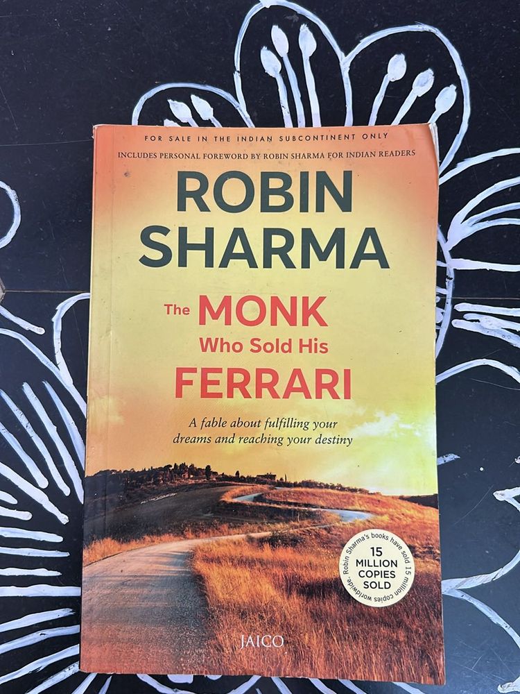 THE MONK WHO SOLD HIS FERRARI BOOK