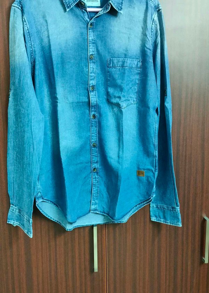 Denim Shirt - Casual Style
