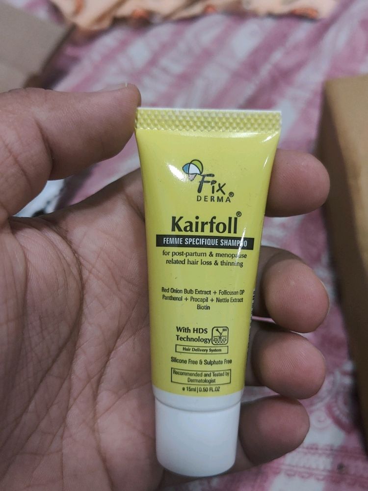 Fixderma Kairfoll Red Onion Shampoo with Castor Oi