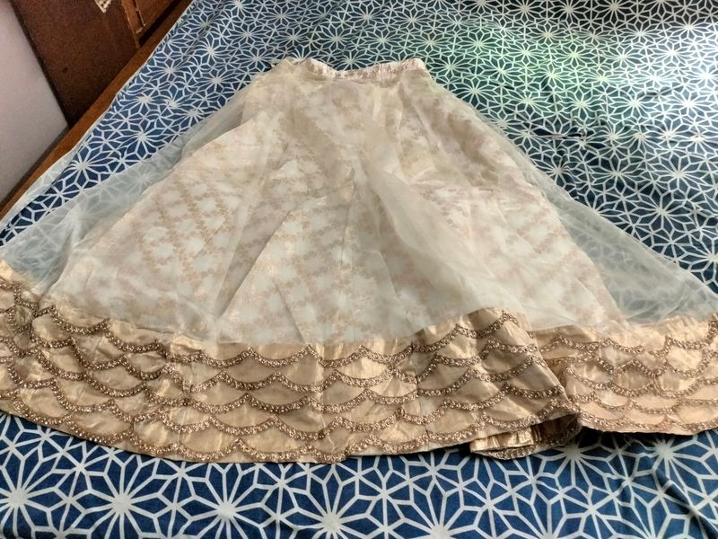 Heavy Stone Work Lengha
