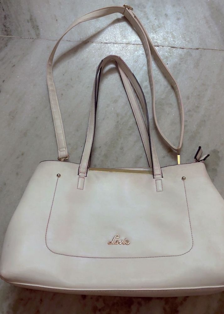 Lavie White Tote Bag✨🦢🤍