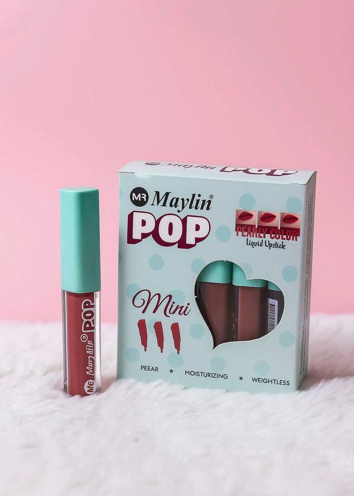 3 Pieces Of Maylin POP Mini Lipstick