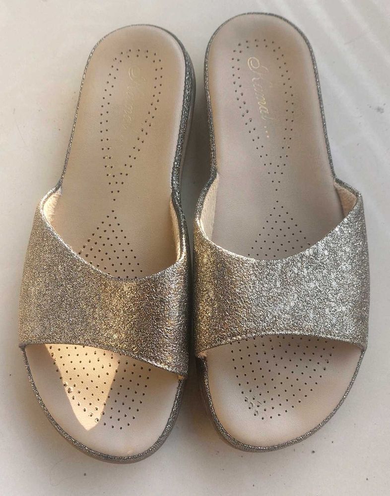 Shimmer Metallic Color Flats
