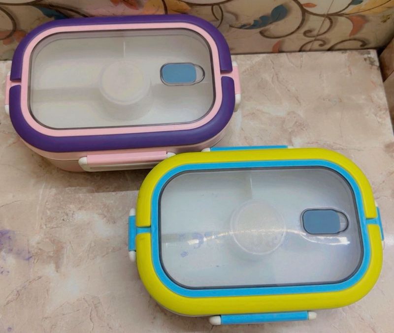 Cute Bento Lunch Boxes - Set of 2