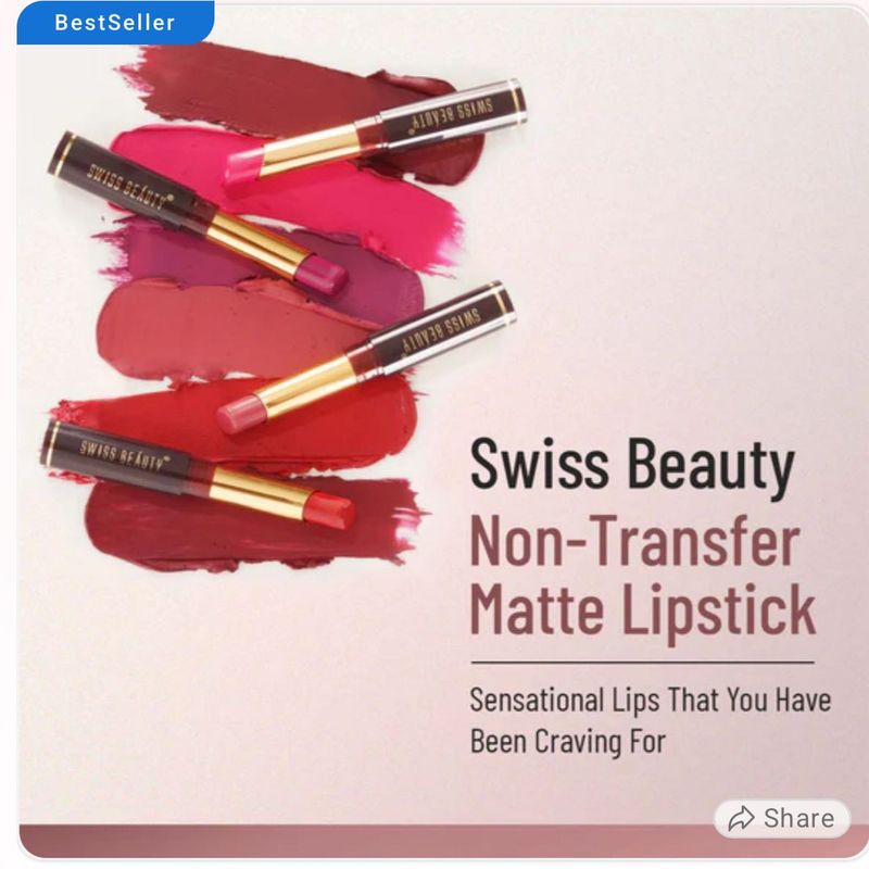 Swiss Beauty Matte Lipstick