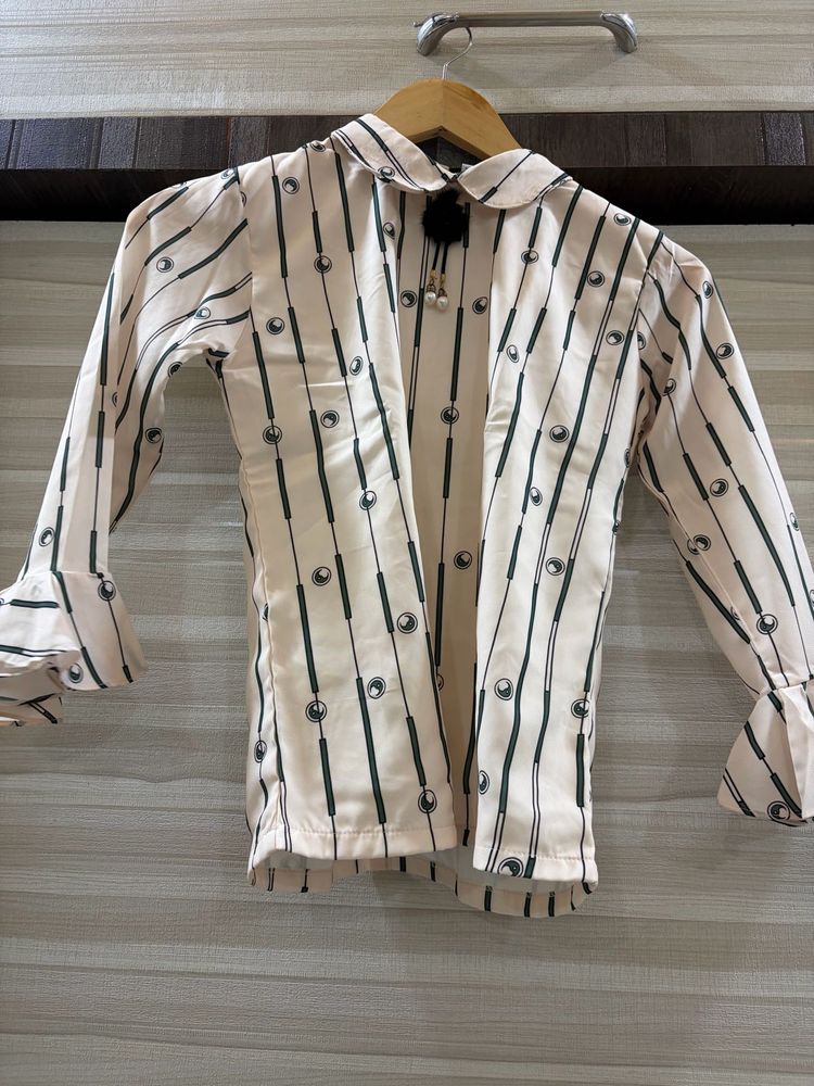 Cute Girls&#39; Top with dungree