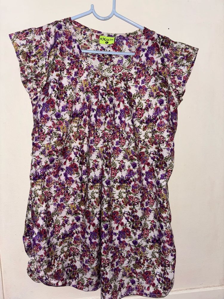 Floral Print Top