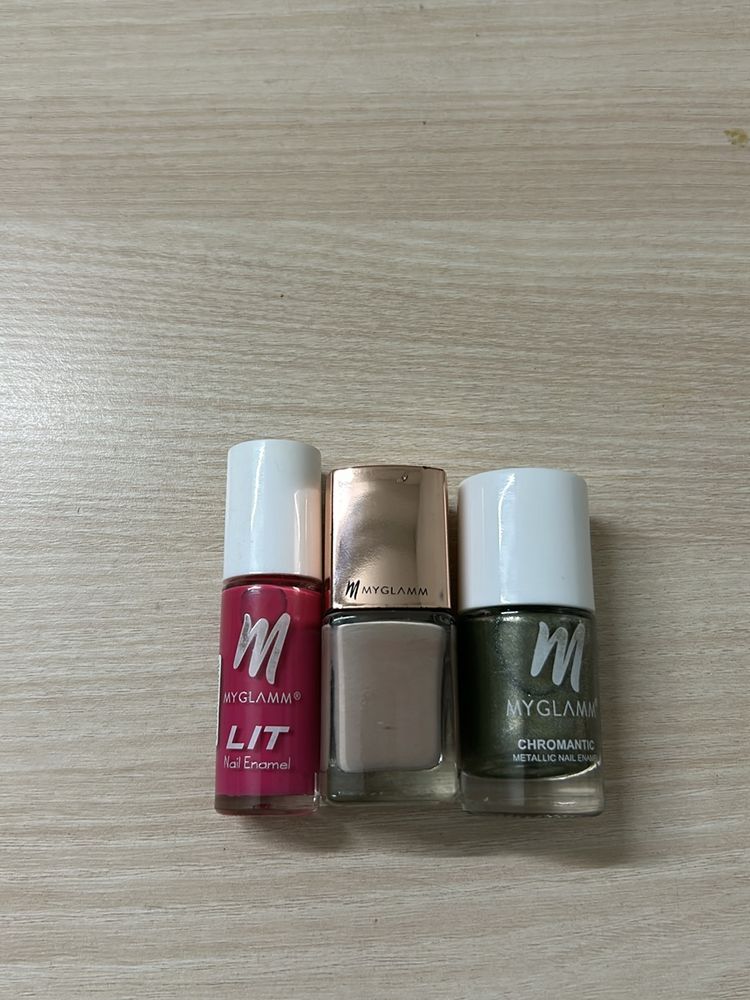 3 Myglamm Nail paint