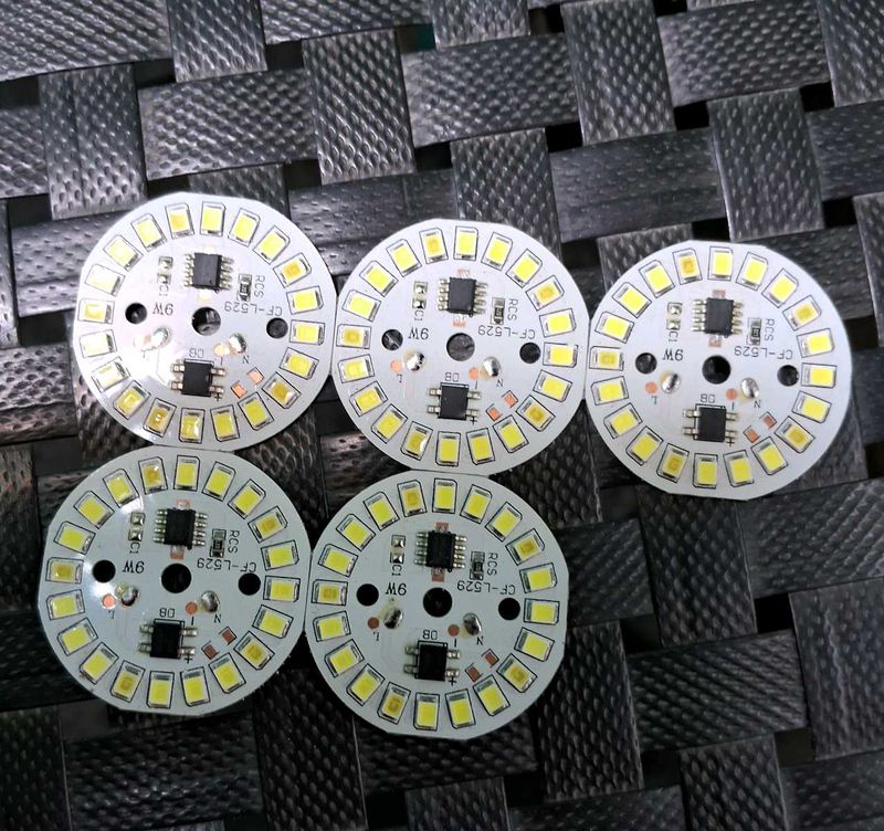 Combo 9w DOB &amp; Led Bulb Working