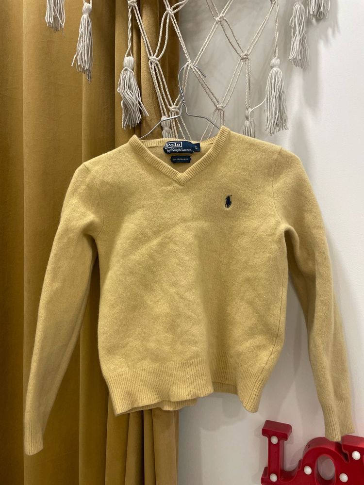Ralph Lauren Yellow Sweater
