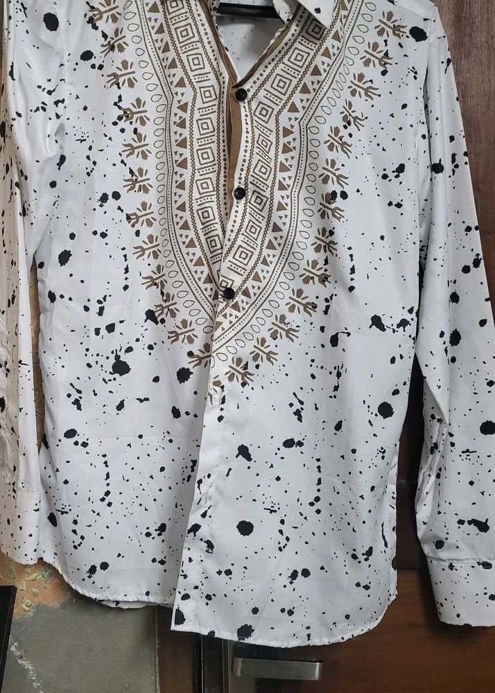 Patterned Casual Shirt