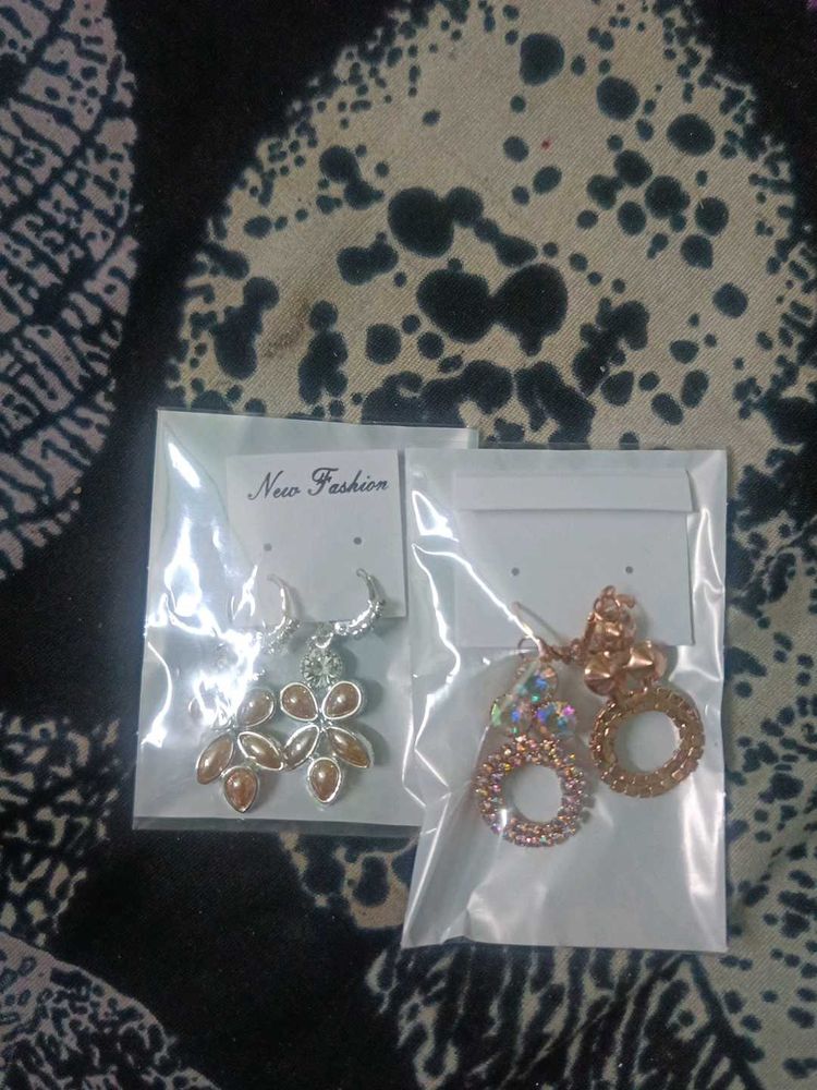 Cute Earring Set 2 Combo