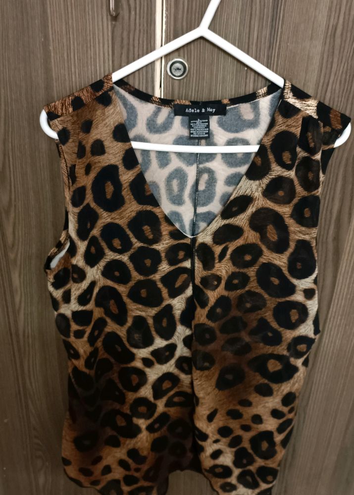 Animal Printed Top