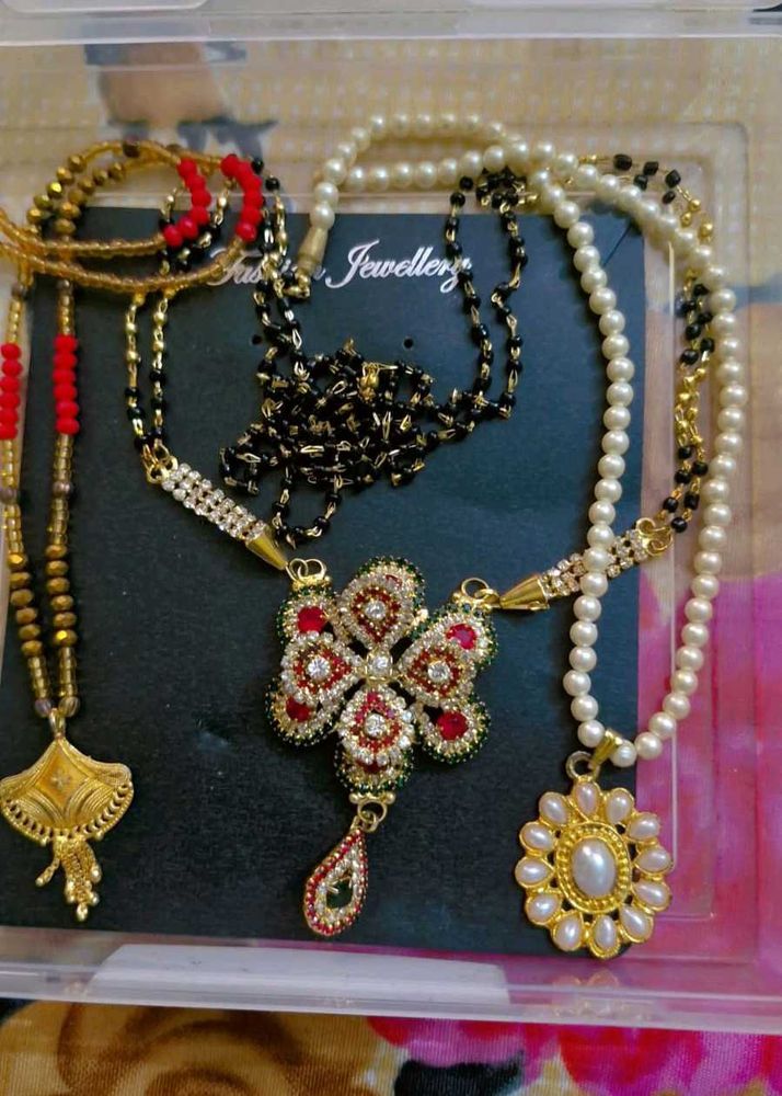 9 Necklace Nd Chain Set Combo