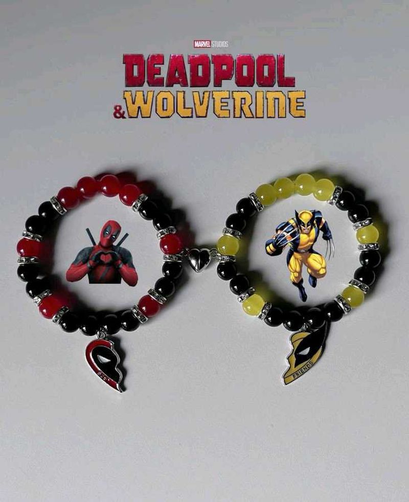 Wolverine &amp; Deadpool Bracelet