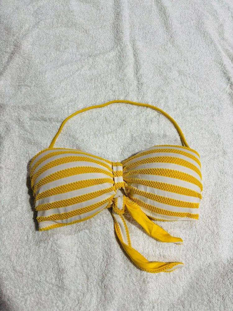 Striped Bikini Top