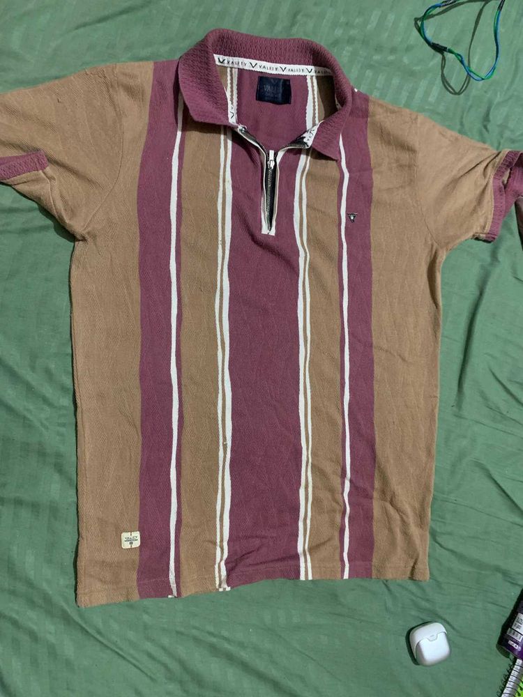 Striped Polo Shirt