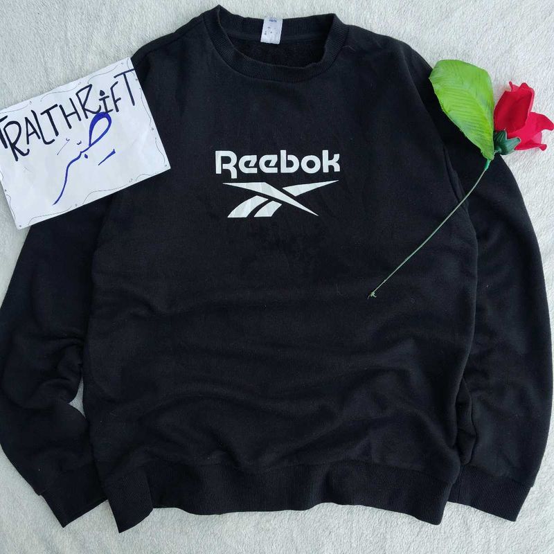 Reebok Black Sweatshirt For Mens And Womens