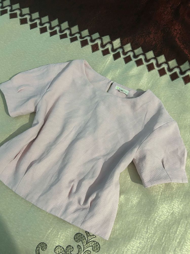 Pink Blush Top Blouse