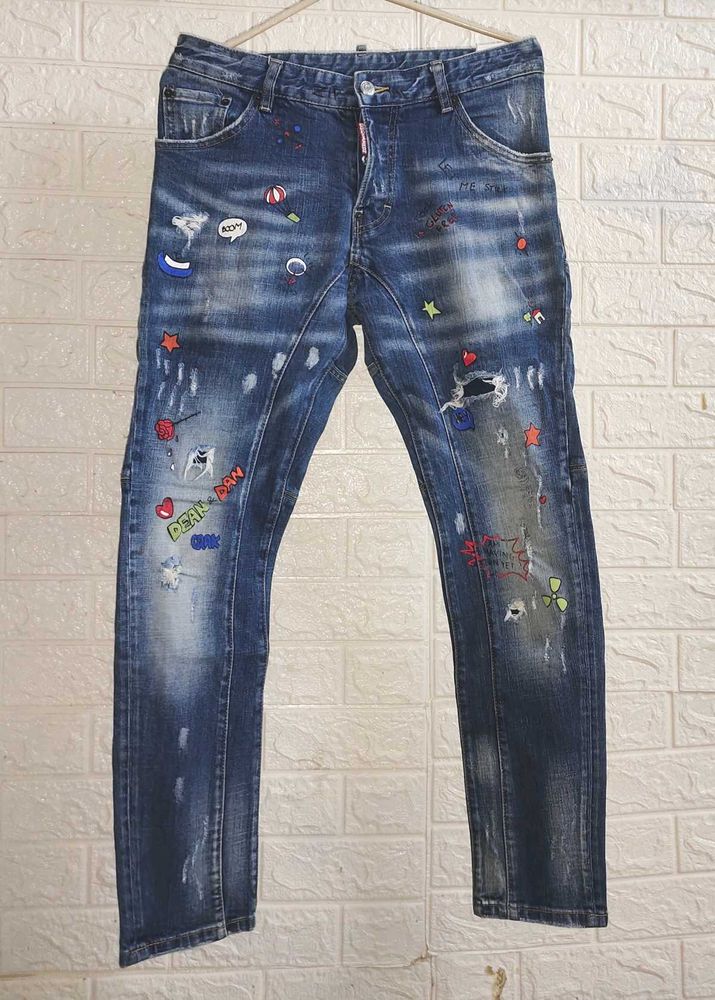 Original Dsquared2 Funky Denim Jeans