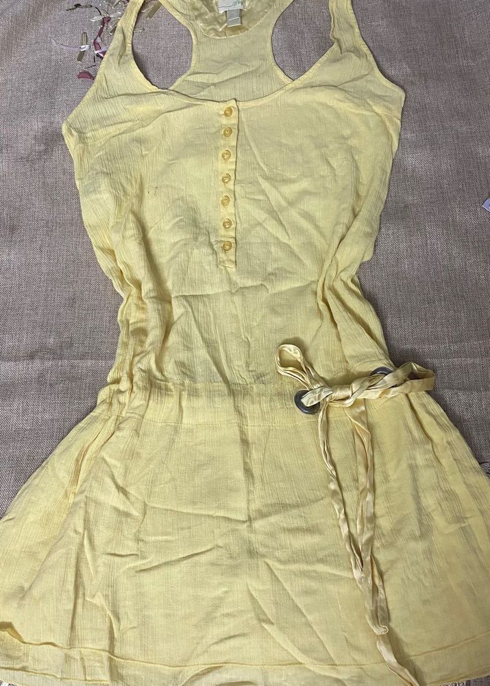 Yellow Beach Dress