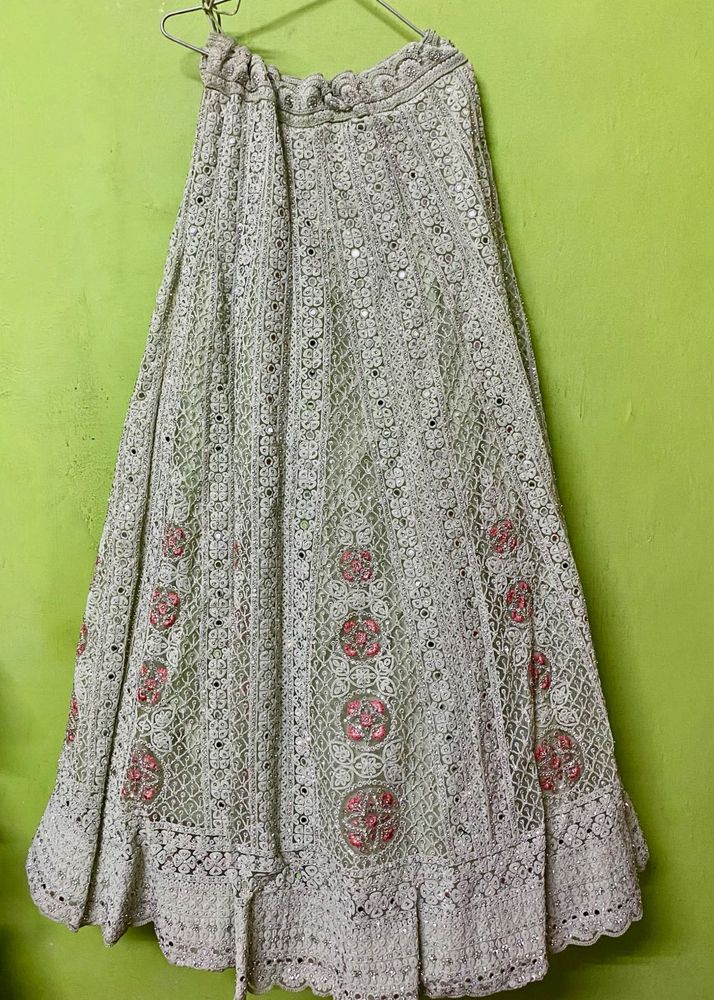 Pastel Green Lehenga