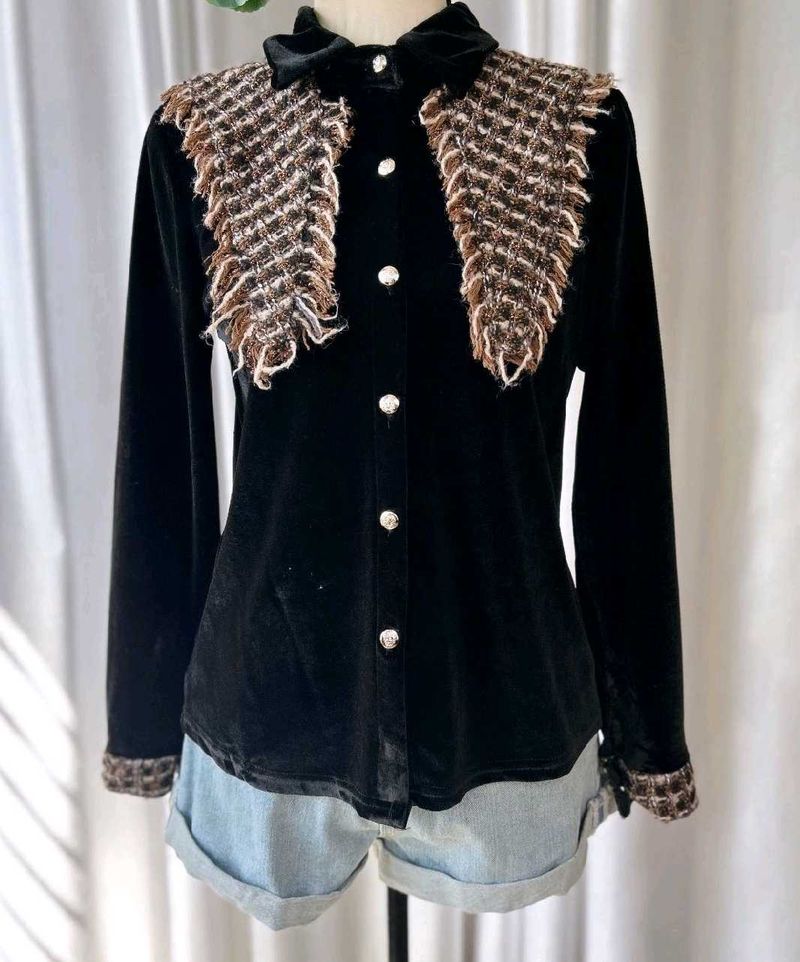 🩷🧡Velvet korean Top🩷🧡