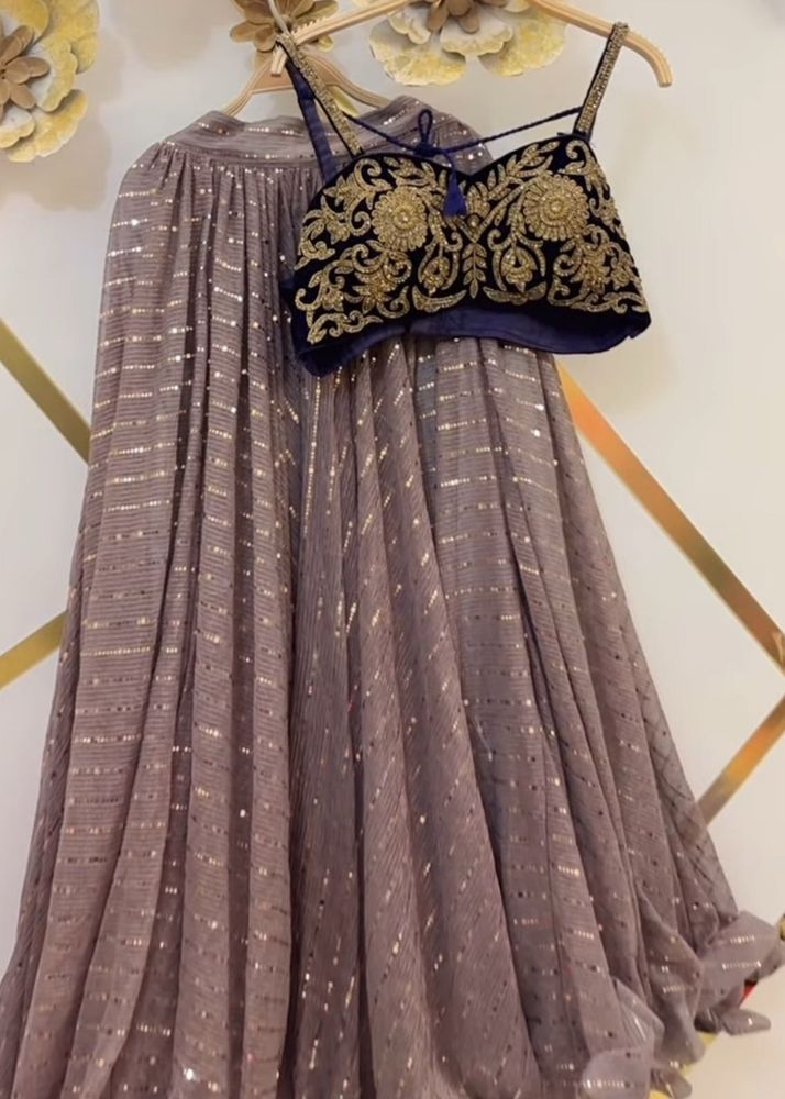 trendy heavy work lehenga