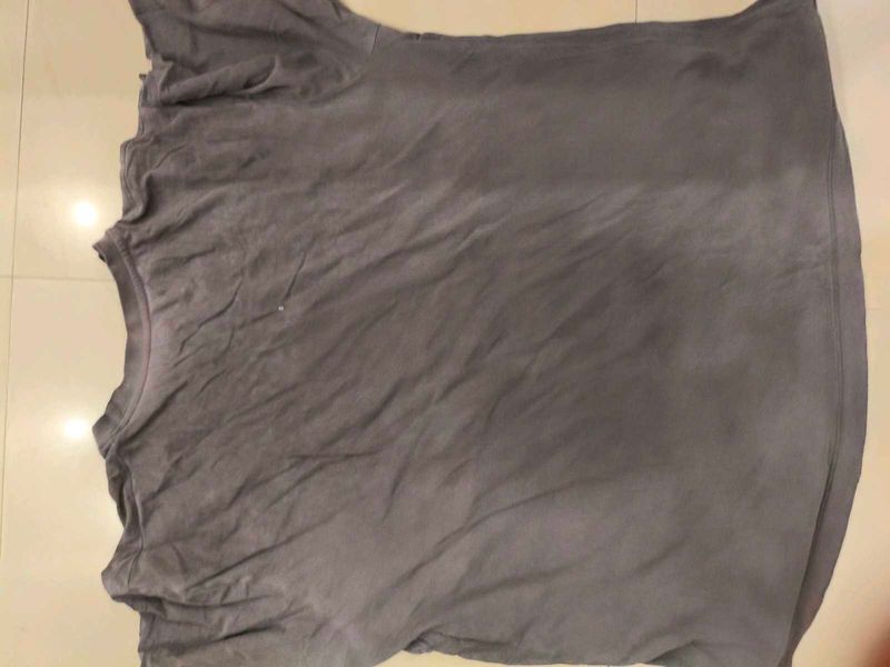 I Am Selling A Grey Cotton Tshirt