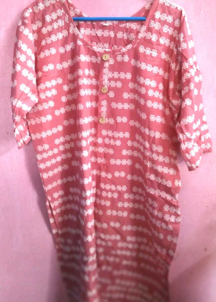 Soft Cotton Printed Kurti | Everyday Comfort